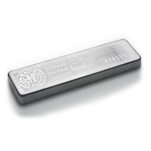 100oz Generic Silver Bar (4)