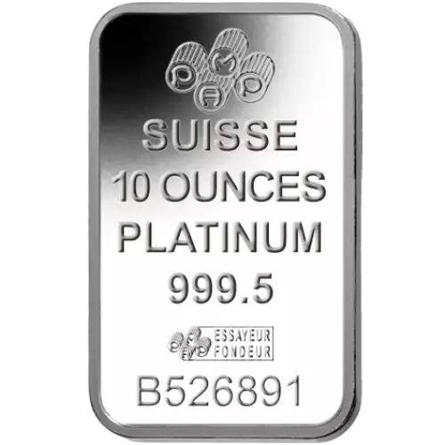 10oz PAMP Platinum Bar - Fortuna (2)