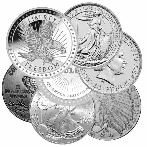 1/4oz Generic Silver Round (3)