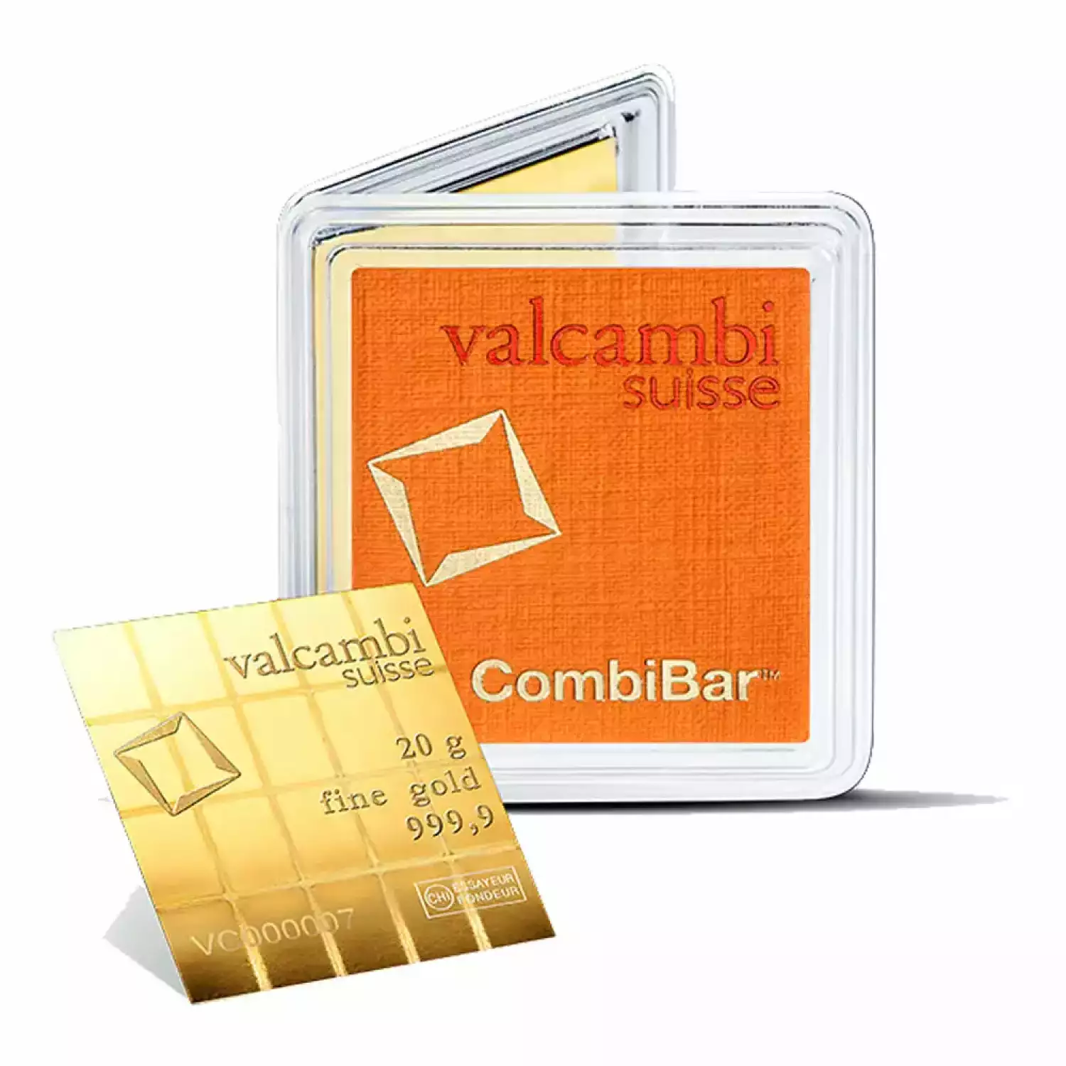 1g x 20 Valcambi Gold CombiBar (2)