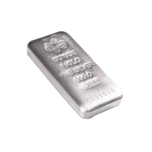 1kg PAMP Silver Bar (3)