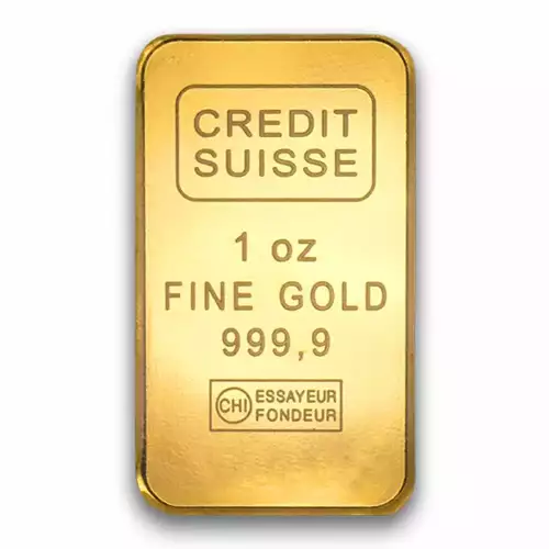 1oz Credit Suisse Gold Bar (2)