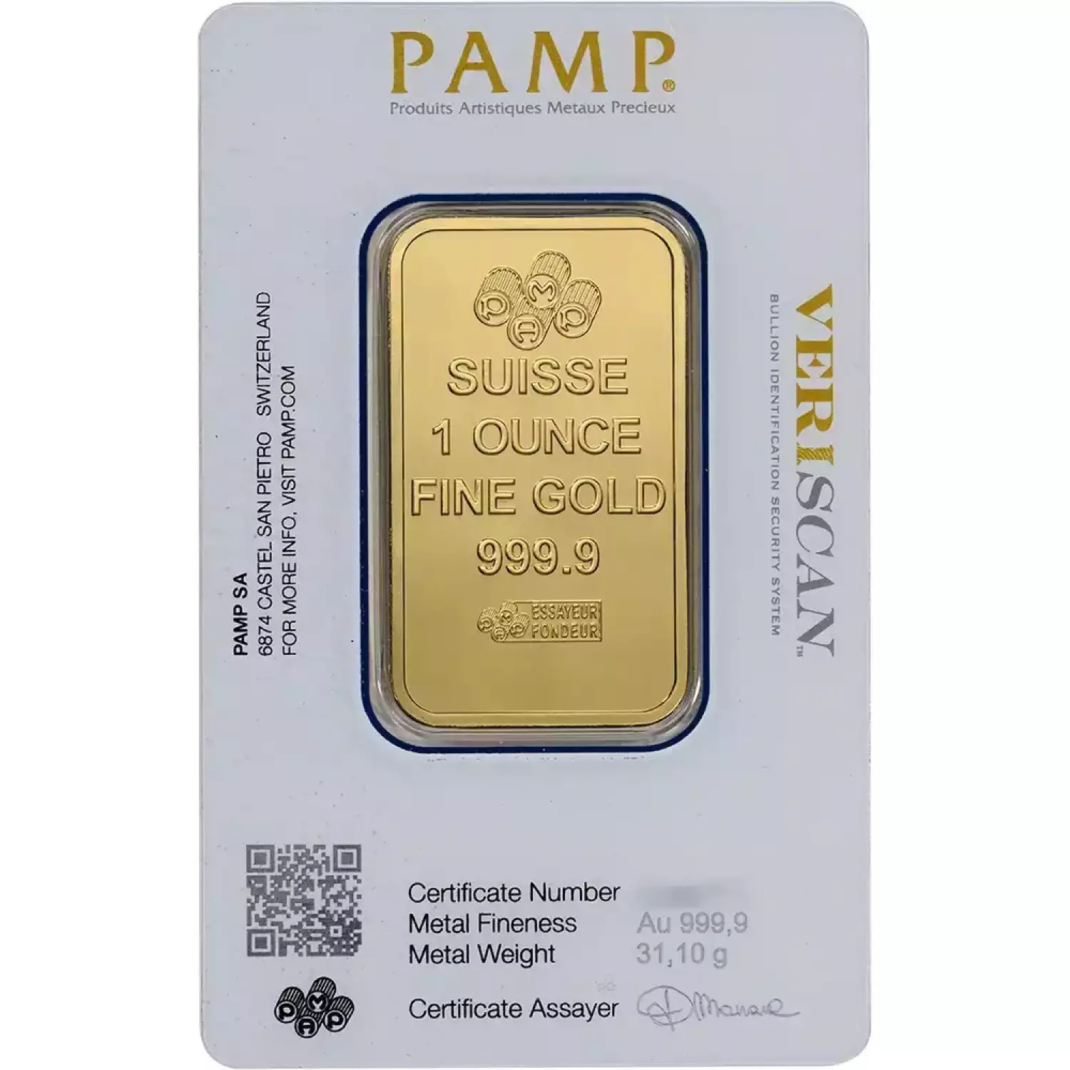 1oz PAMP Gold Bar - Fortuna (4)