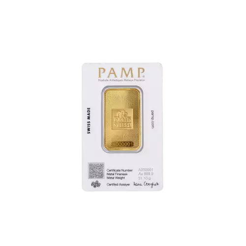 1oz PAMP Suisse Gold Bar (3)