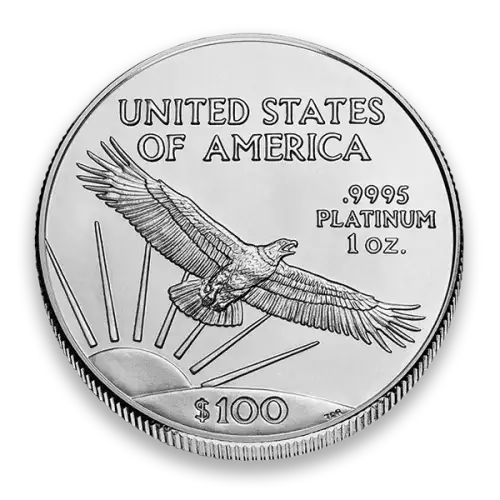 2007 1oz American Platinum Eagle (3)