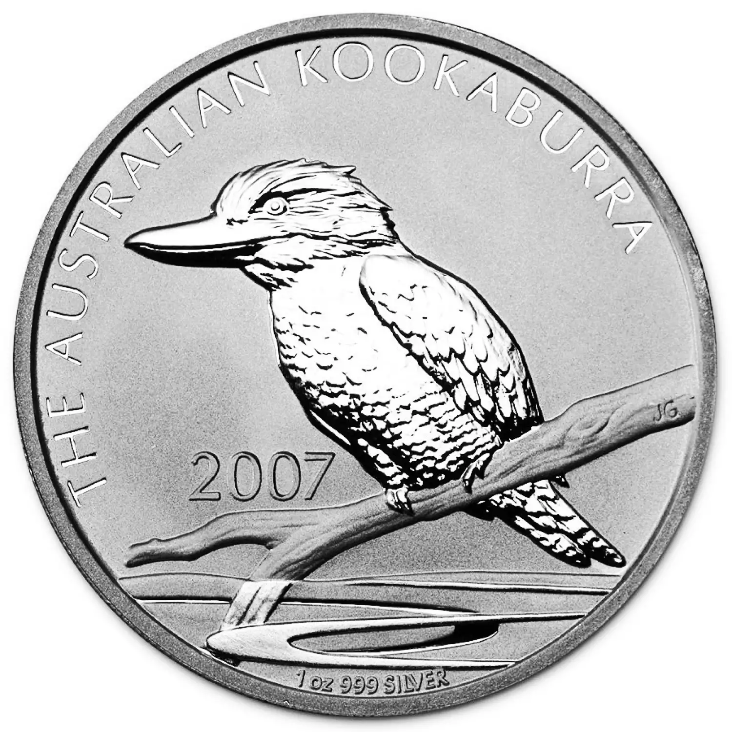2007 1oz Australian Perth Mint Silver Kookaburra (2)