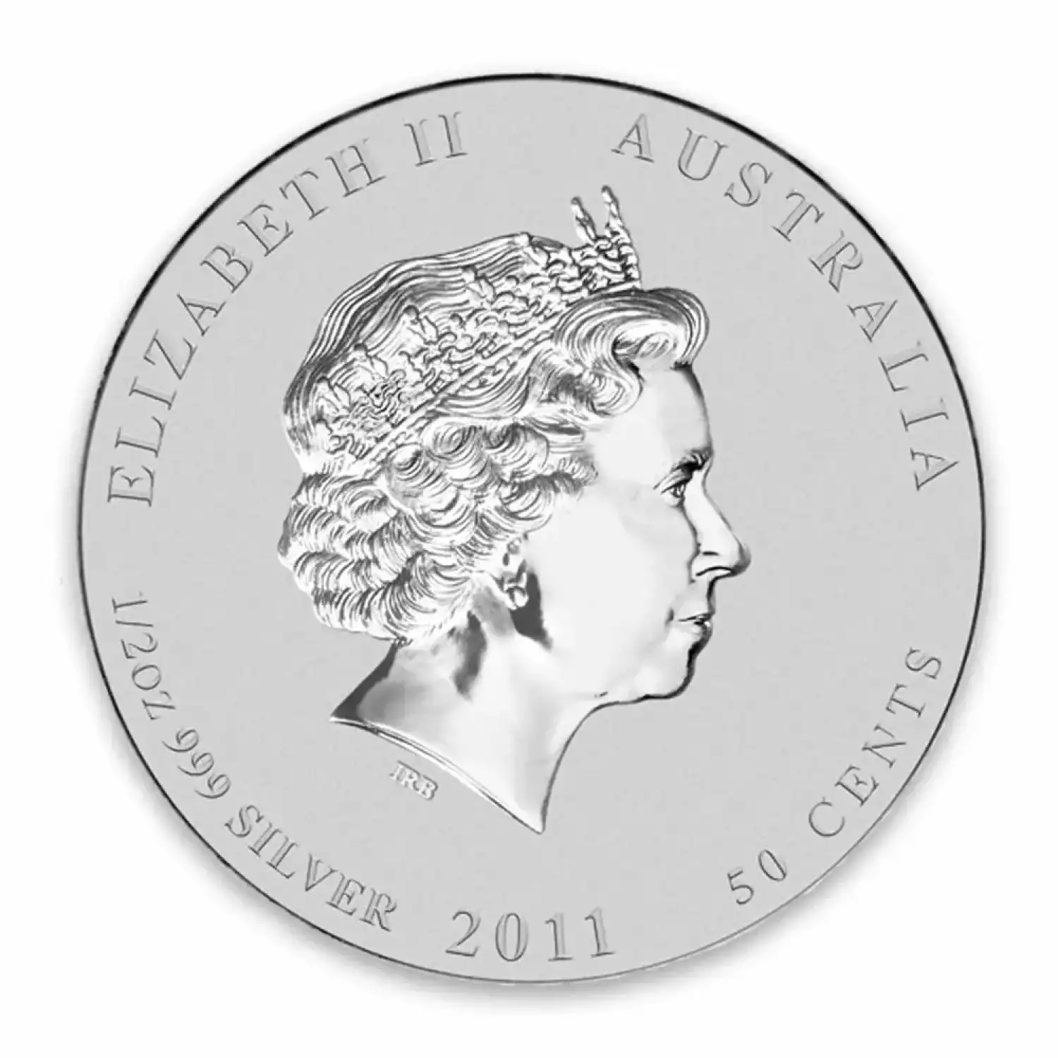 2011 1/2oz Australian Perth Mint Silver Lunar II: Year of the Rabbit (2)