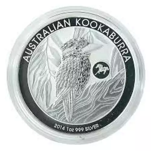 2014 1oz Australian Perth Mint Silver Kookaburra - F15 Privy Mark (2)