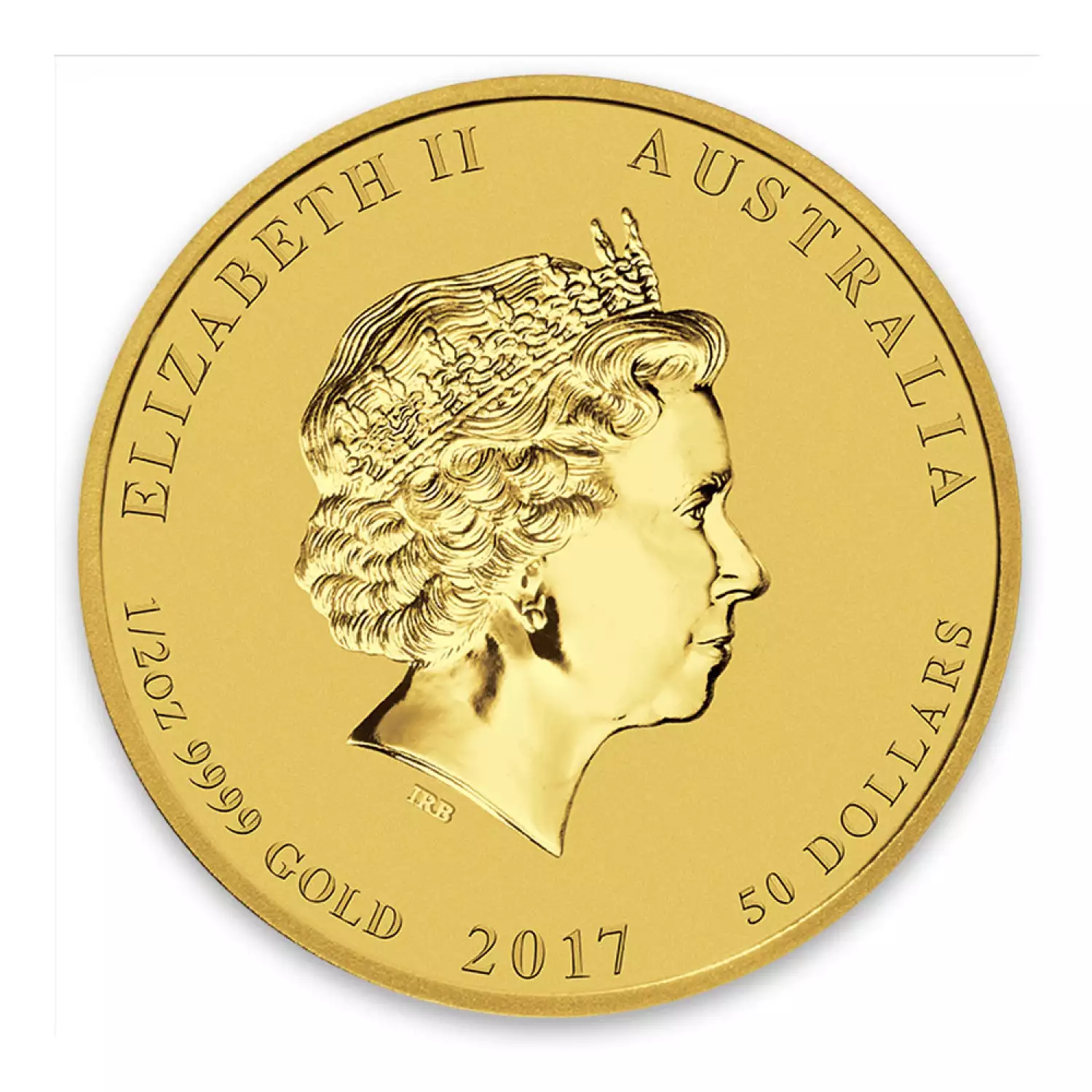2017 1/2oz Australian Perth Mint Gold Lunar II: Year of the Rooster (2)