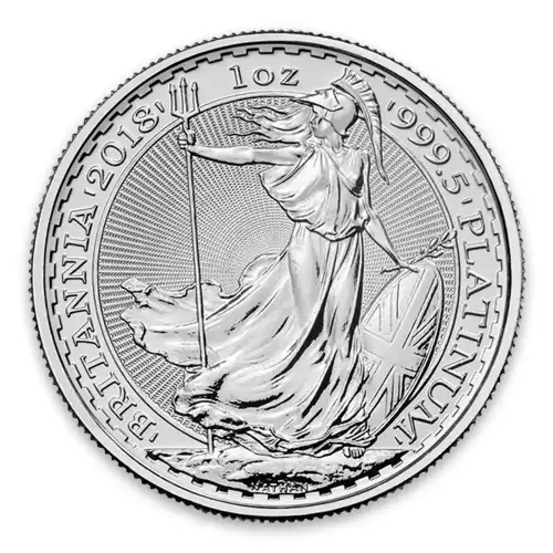 2018 1oz British Platinum Britannia Coin (2)