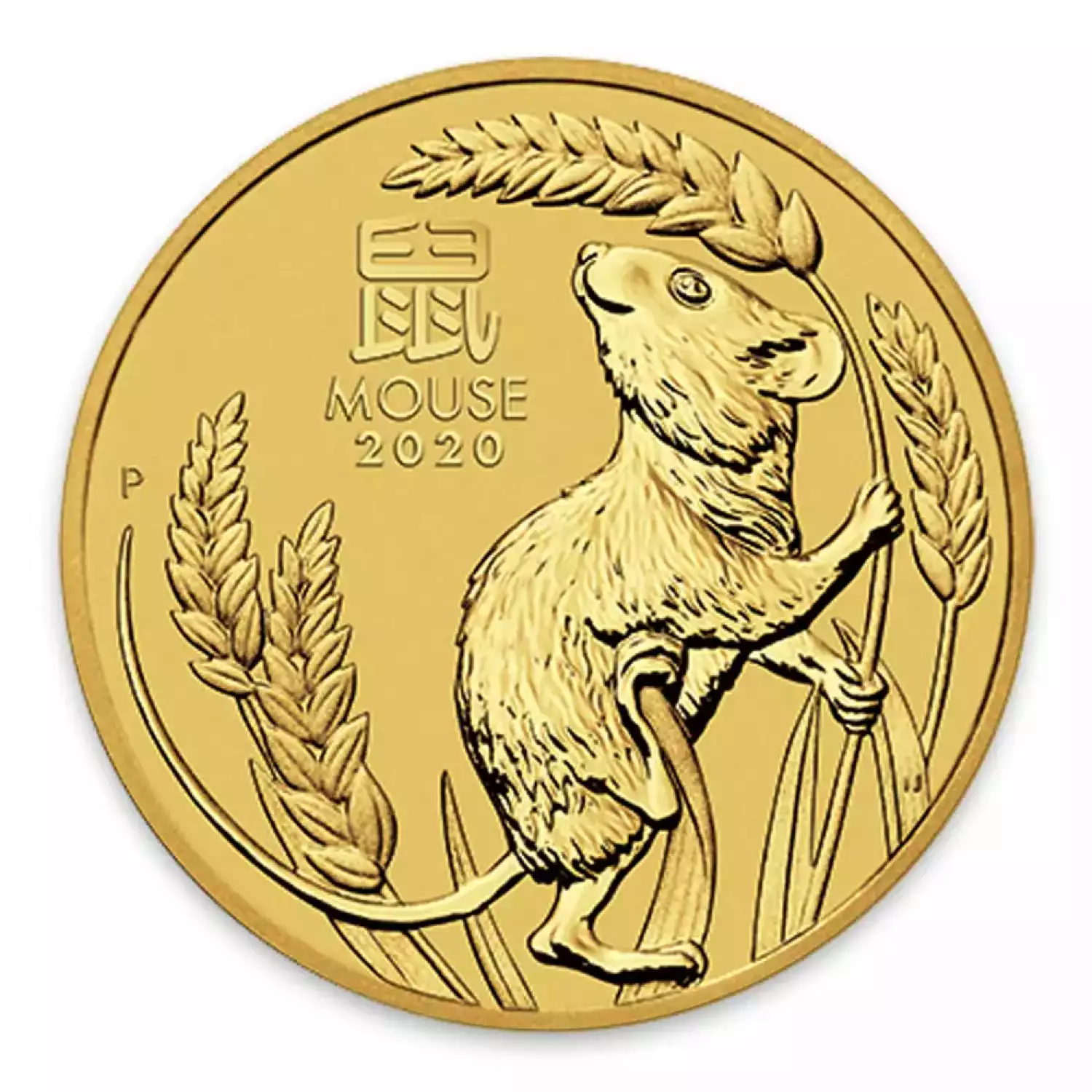 2020 1/10 oz Australian Gold Lunar Series: Year of the Mouse (2)