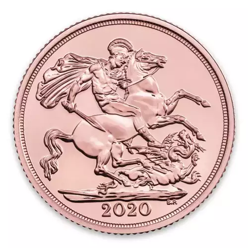 2020 Double British Gold Sovereign Bullion Coin (2)