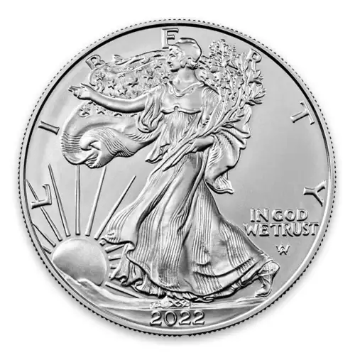 2022 1oz American Silver Eagle - Type 1 Reverse (2)