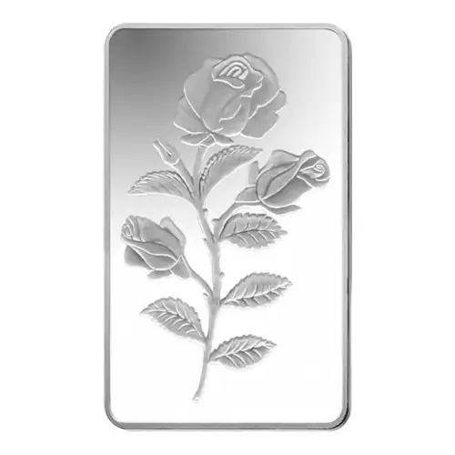 50g PAMP Silver Bar - Rosa (2)