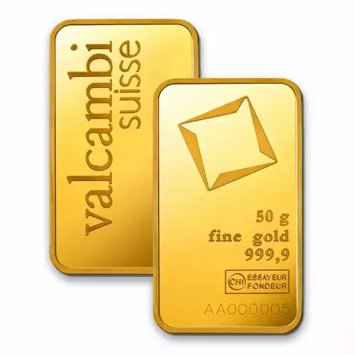 50g Valcambi Minted Gold Bar (2)