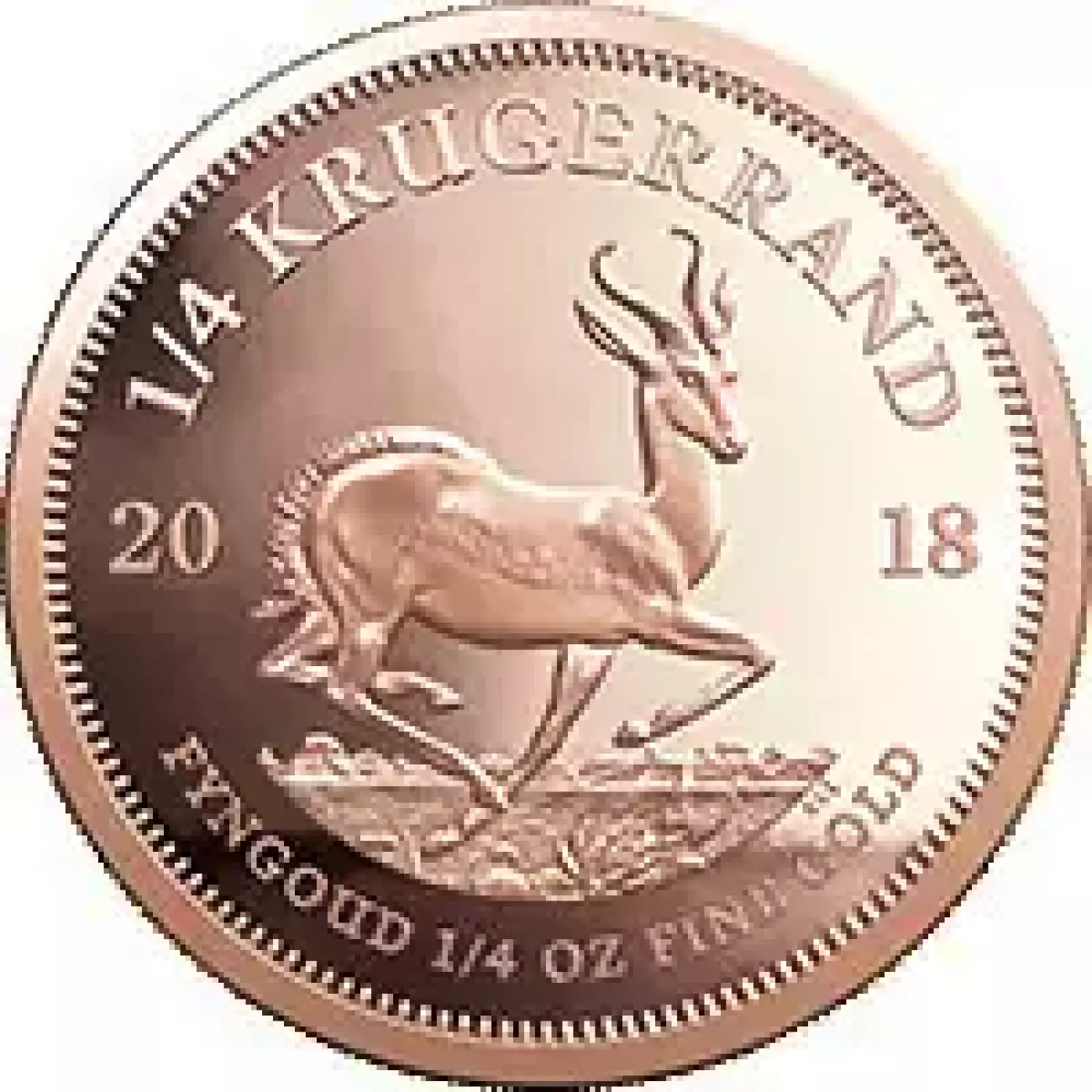 Any Year 1/4oz South African Gold Krugerrand (2)
