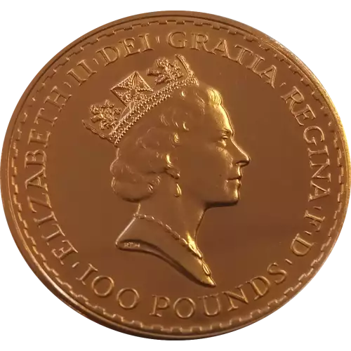 Any Year 1oz British Gold Britannia - 22k (1987-2012) (3)