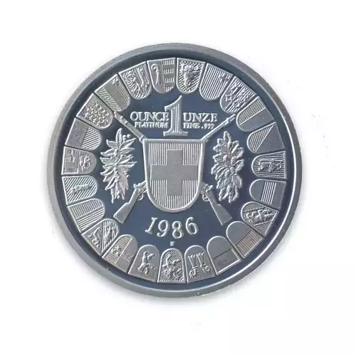 Any Year - Swiss 1oz Platinum Shooting Thaler (3)