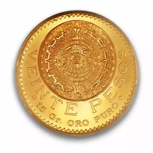 Mexico 20 Peso Gold Coin  (2)