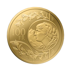 2025 1 oz - 100 Years 100-Franc Vreneli Gold Coin (2)