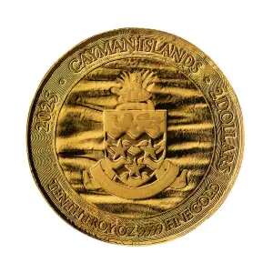 2025 1/10 oz Stingray - Cayman Islands Gold Coin (2)