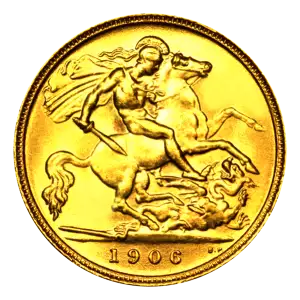 Any Year British Gold  1/2 Sovereign (2)